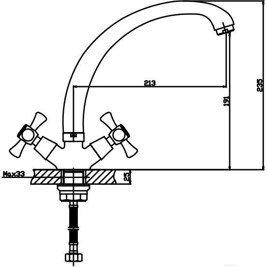 

Смеситель Mixxus Smes 272 [MX0068], Smes 272