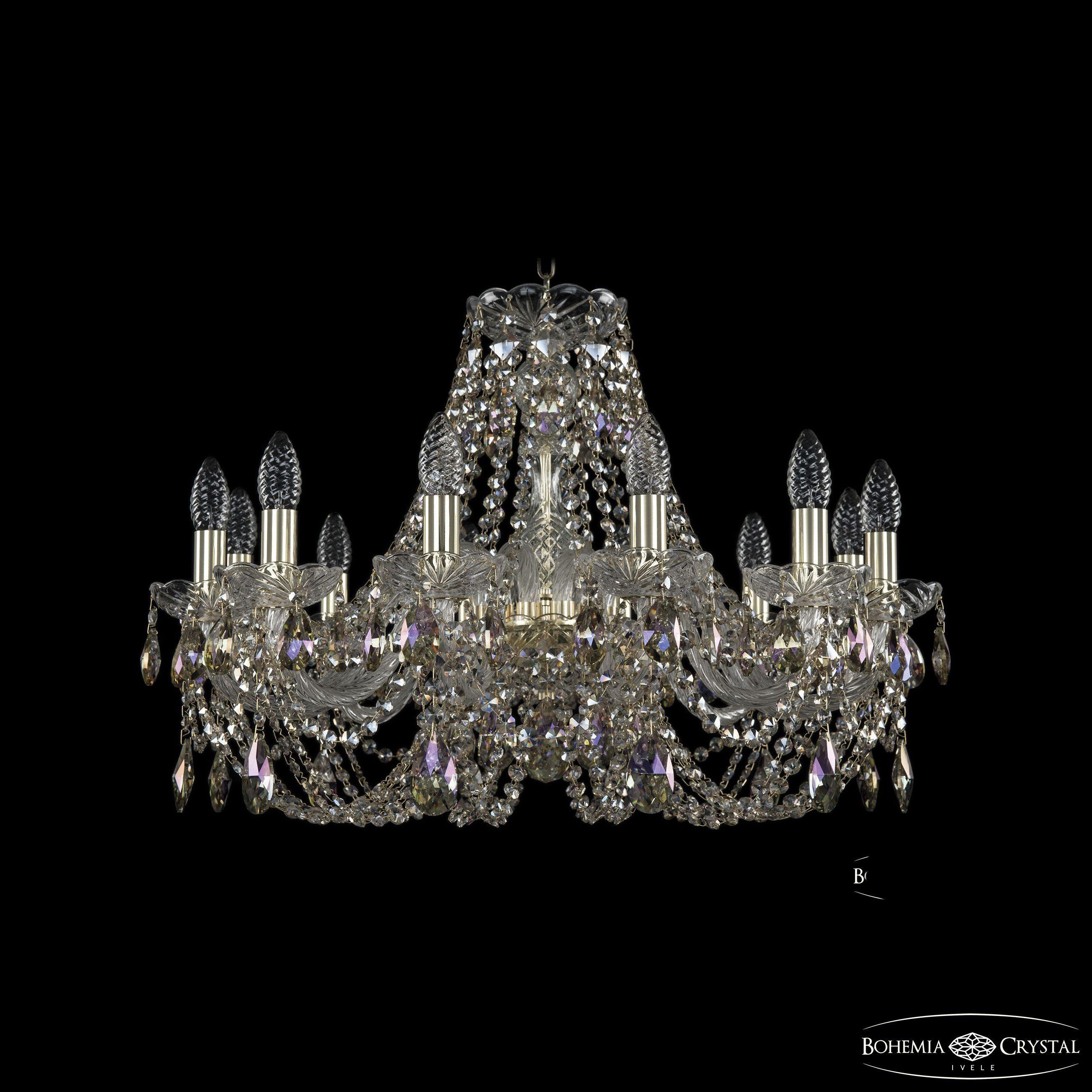 

Подвесная люстра Bohemia Ivele Crystal 1406/12/240 G R801