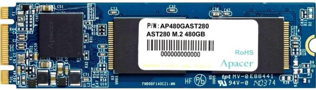 

SSD диск Apacer 480Gb AST280 [AP480GAST280-1], SSD Apacer AST280 480GB AP480GAST280-1