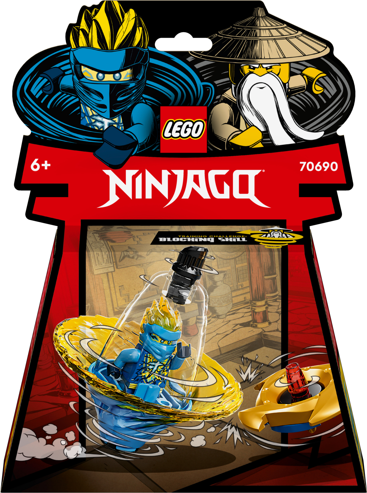 

Конструктор Lego Ninjago Обучение кружитцу ниндзя Джея (70690)