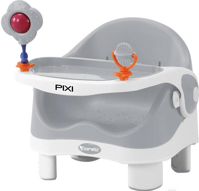 

Стульчик для кормления Lorelli Pixi Grey White [10100280003], Стульчик для кормления Lorelli Pixi White 10100280003 Grey