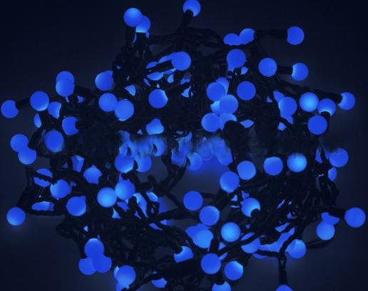 

Новогодняя гирлянда Neon-night Мультишарики 17.5mm 20m 200 LED Blue [303-503], Мультишарики 17.5 mm 20 m 200 LED