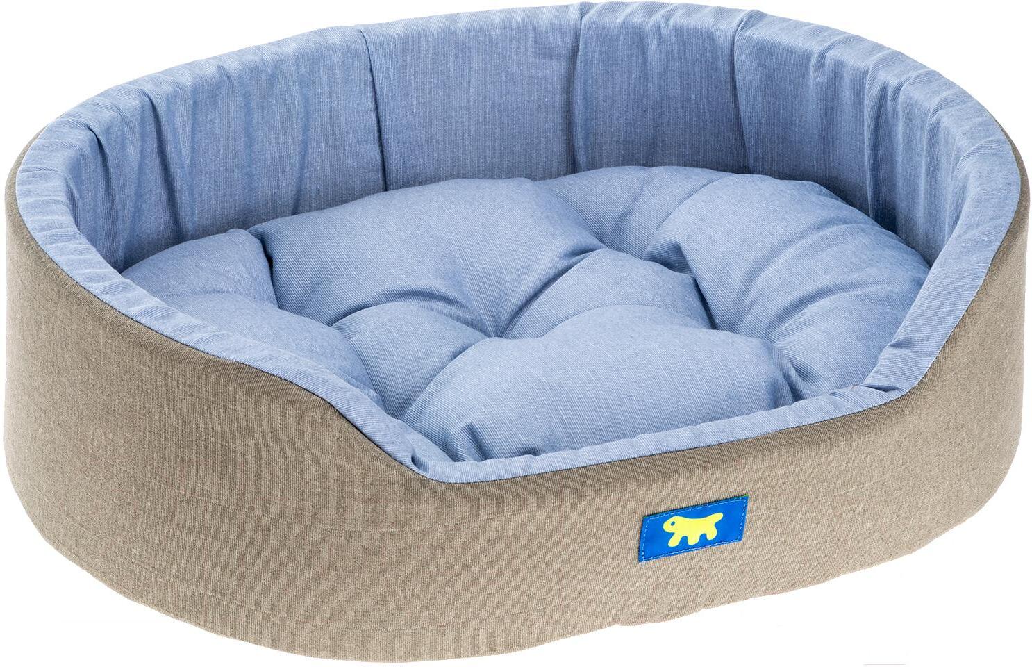 

Лежанка для животных Ferplast Dandy 80 / 82944095 (серый/сиреневый), Лежанка для животных Ferplast Dandy 80 82944095 серый/сиреневый