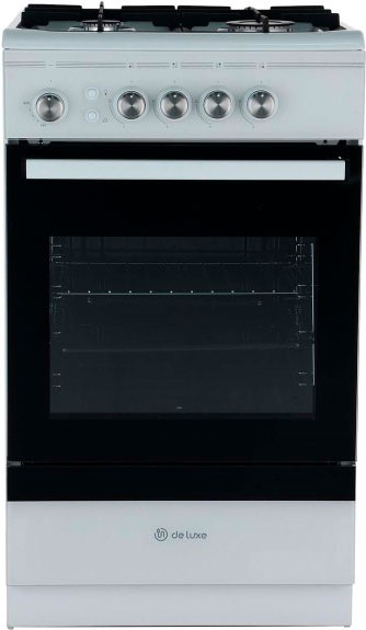 

Кухонная плита De luxe 506040.24г черный [ЧР-001], Кухонная плита De luxe 506040.24г ЧР-001 черный