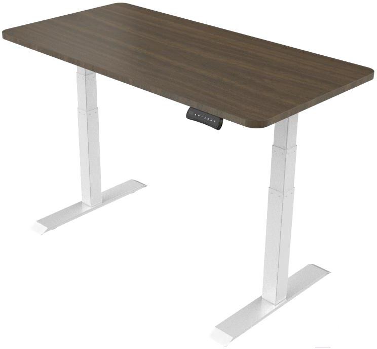 

Стол письменный Smartstol Slim 120x80x1.8 белый/венге 138