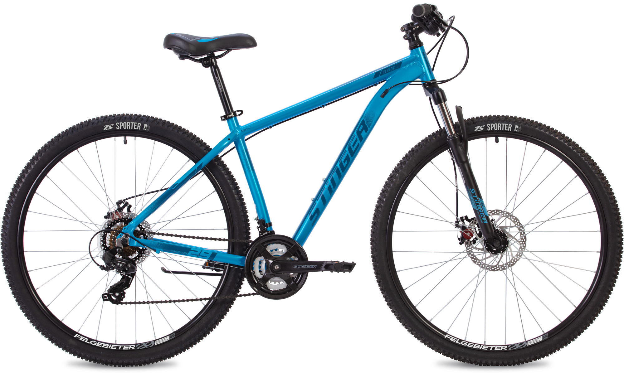 

Велосипед Stinger Element Evo 27.5'' рама 20 дюймов 2020 синий [27AHD.ELEMEVO.20BL0], Element Evo