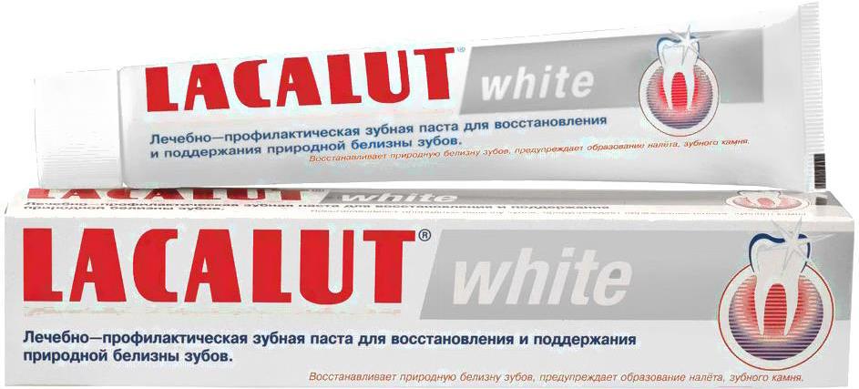 

Зубная паста Lacalut White 75мл