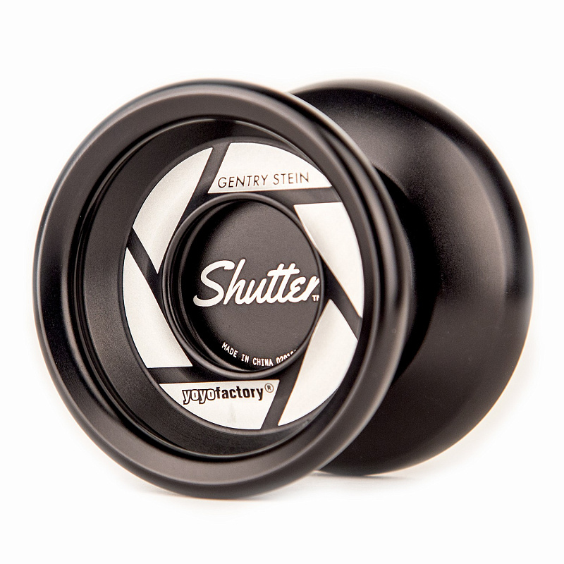 

Йо-йо YoYoFactory Shutter черный (YYF0013/black), Развивающая игрушка YoYoFactory Йо-йо Shutter черный (YYF0013/black)