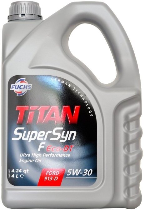 

Моторное масло Fuchs Titan Supersyn F Eco-Dt 5W30 4л [600926359], Моторное масло Fuchs Titan Supersyn F Eco-Dt 5W30 4л 600926359