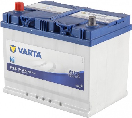

Автомобильный аккумулятор Varta Blue Dynamic E24 70 А/ч (570413063)