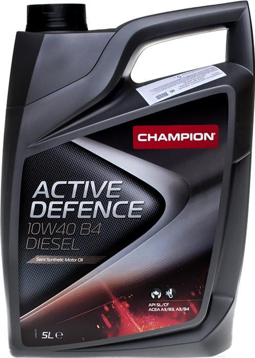 

Моторное масло Champion Active Defence B4 Diesel 10W40 5л [8204210], Моторное масло Champion Active Defence B4 Diesel 10W40 5л 8204210