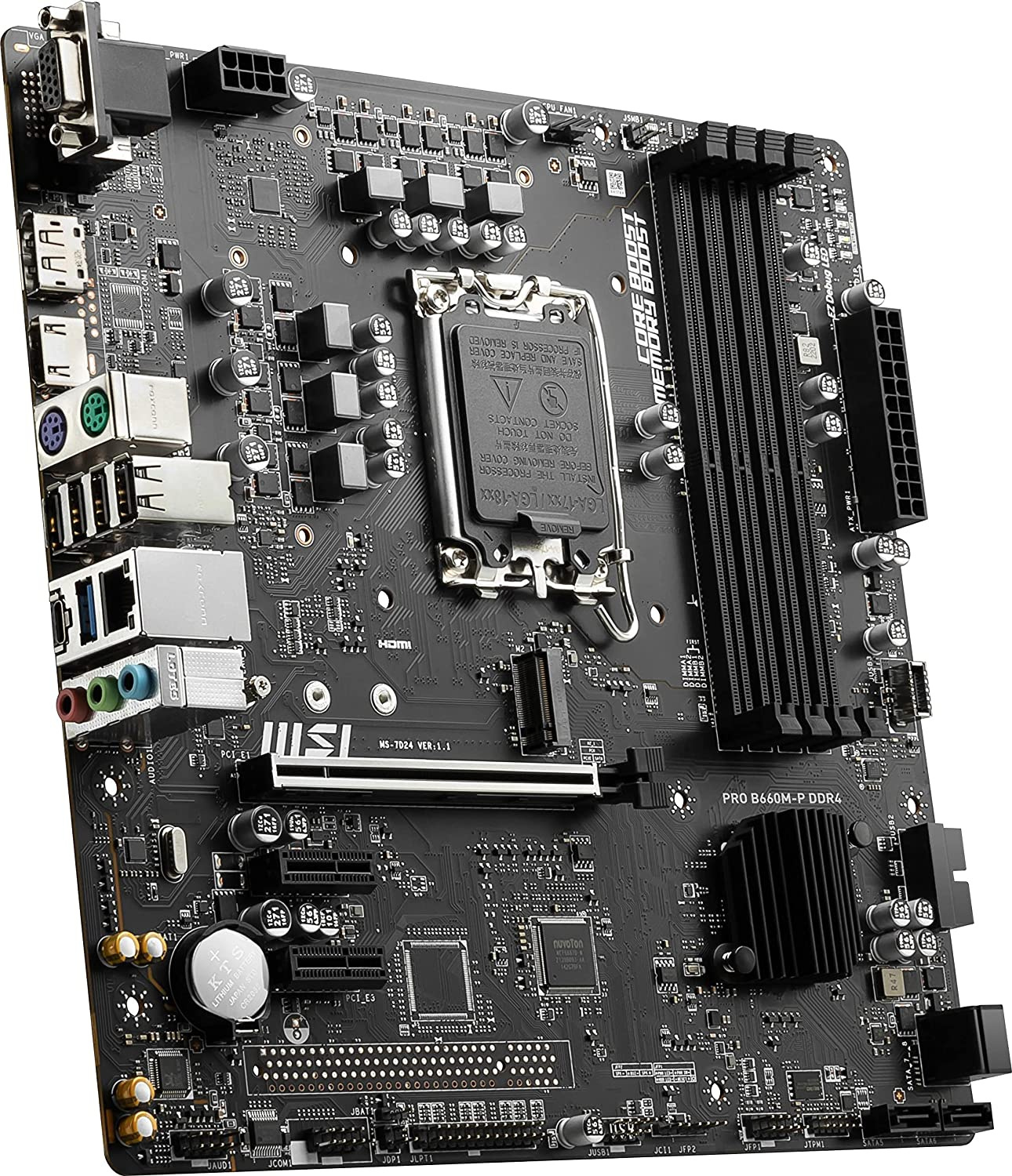 

Материнская плата MSI PRO B660M-P DDR4