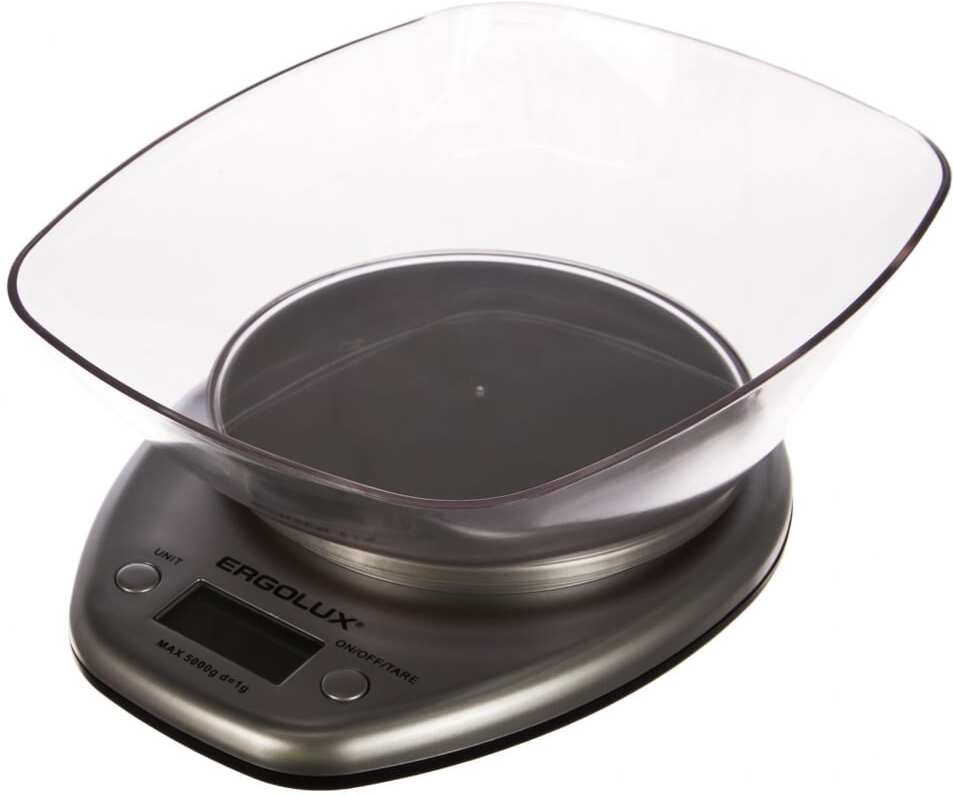 

Кухонные весы Ergolux ELX-SK04-C16 салатовый