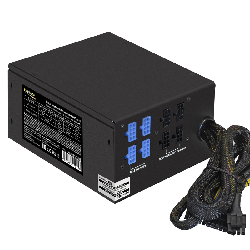 

Серверный БП ExeGate ServerPRO-800RADS 800W (EX292212RUS)