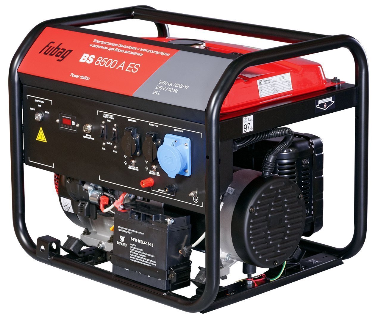 Fubag BS 8500 A ES - фото Бензиновый генератор Fubag BS 8500 A ES