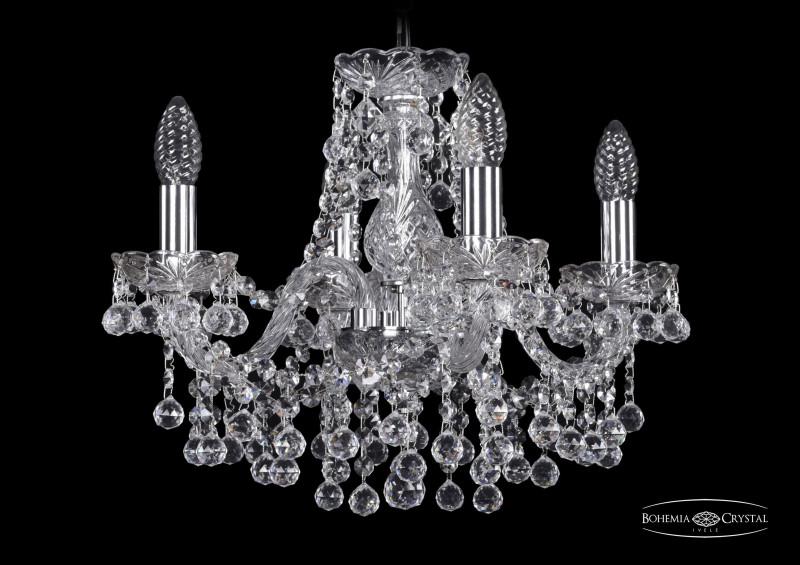 

Подвесная люстра Bohemia Ivele Crystal 1409/4/141/Ni