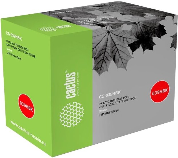 

Картридж CACTUS CS-039HBK, Картридж Cactus CS-039HBK
