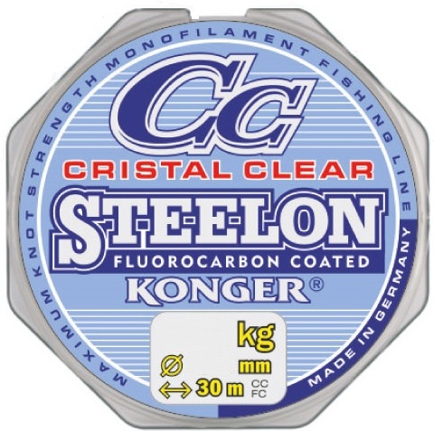 

Леска монофильная KONGER STEELON CRISTAL CLEAR FLUOROCARBON 30 м 0,08 мм [239030008], Леска монофильная KONGER STEELON CRISTAL CLEAR FLUOROCARBON 30 м 0,08 мм 239030008