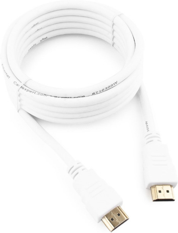 

Кабель Cablexpert CC-HDMI4-W-10, Кабель HDMI v1.4 Cablexpert CC-HDMI4-W-10 white 3 м