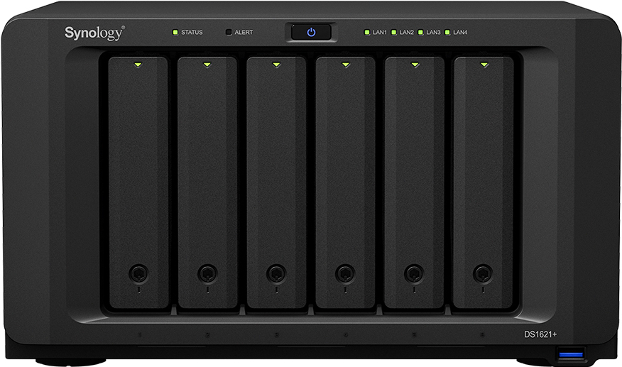 

Сетевой накопитель Synology DS1621+