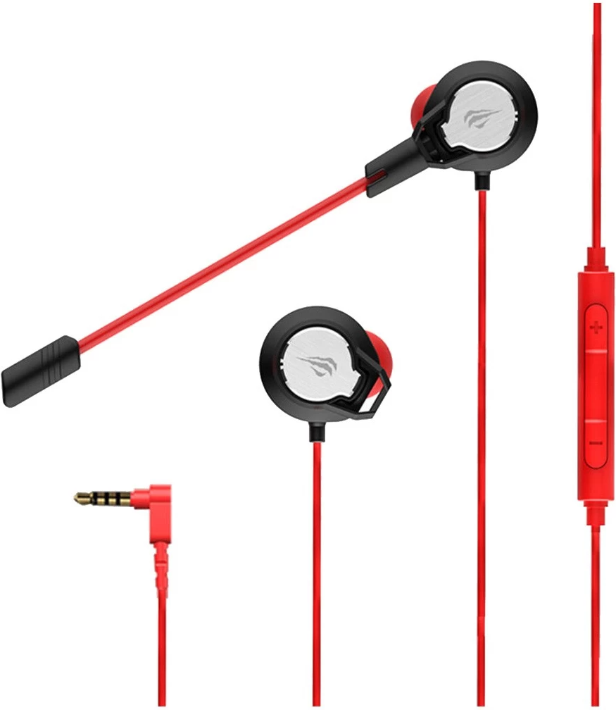 

Наушники Havit GE02 Черный/Красный