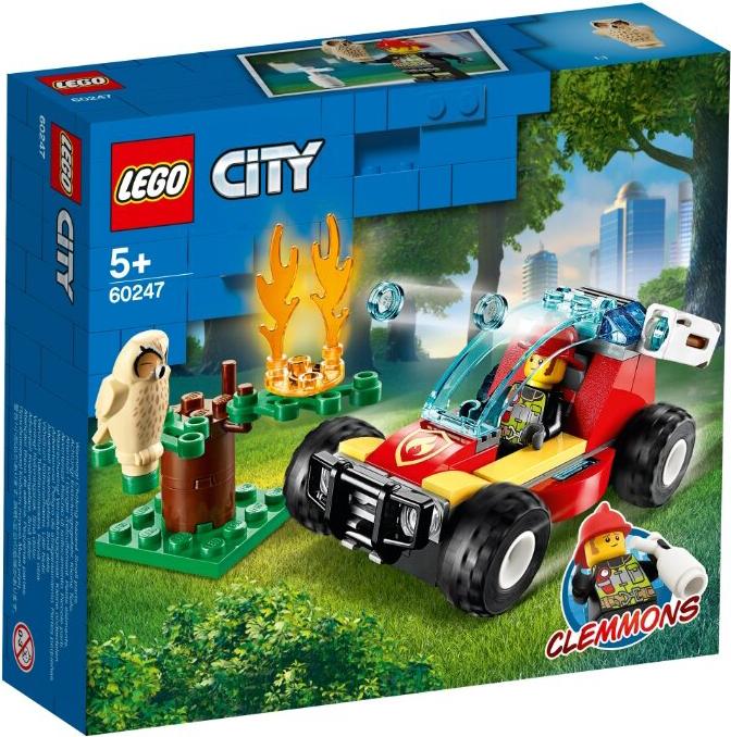 

Конструктор LEGO CITY 60247 Лесные пожарные, CITY Лесные пожарные