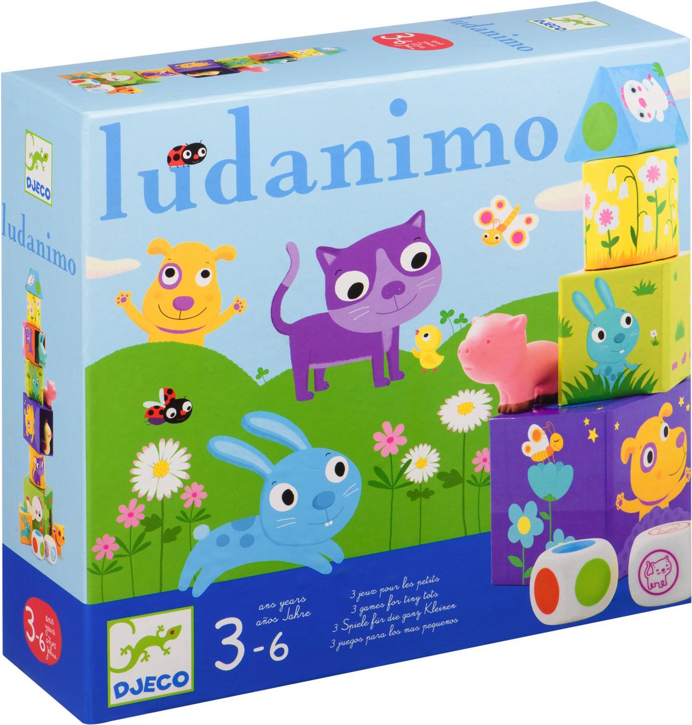 

Настольная игра Djeco Люданимо [08420], Люданимо