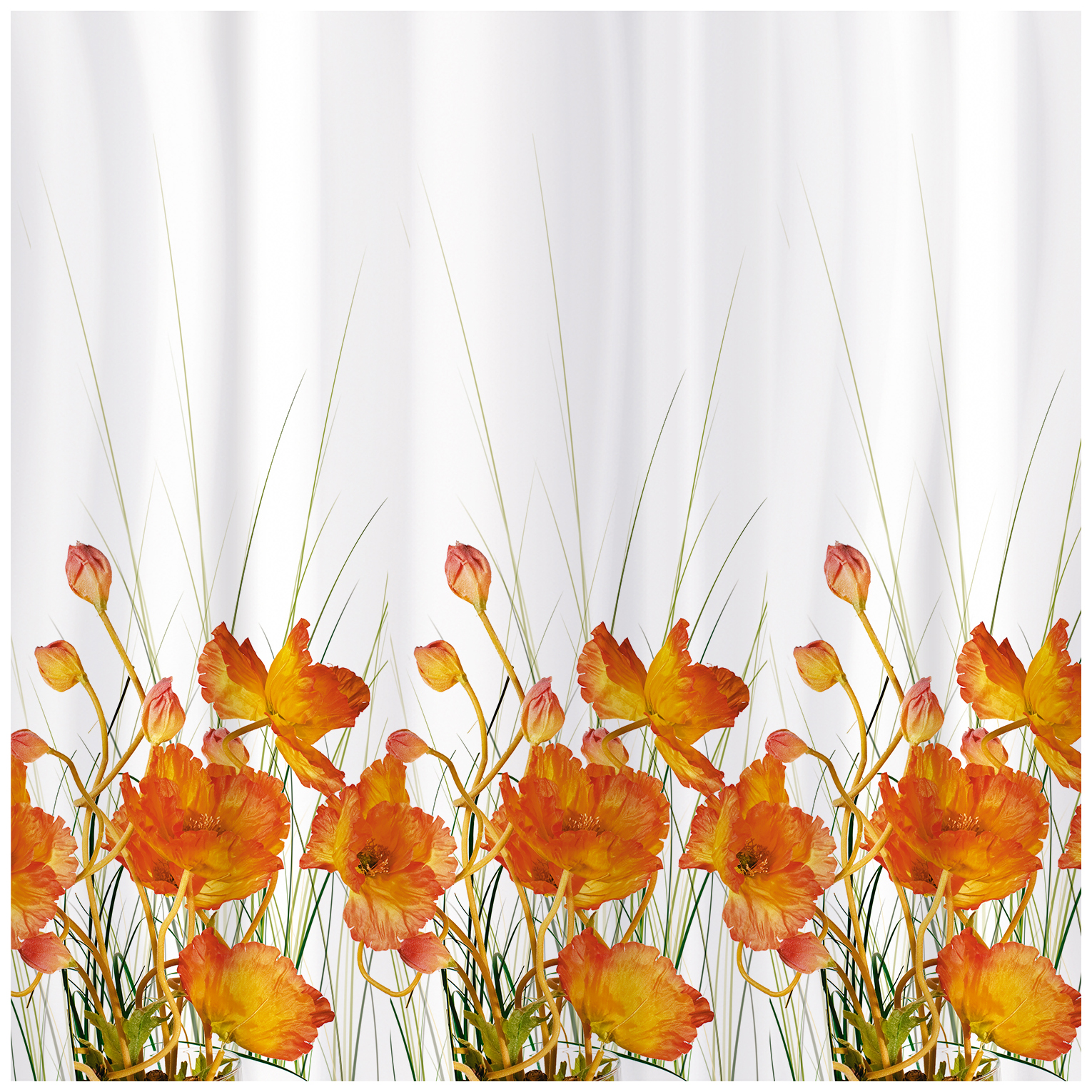

Шторка для ванной Tatkraft French Poppies [14046], French