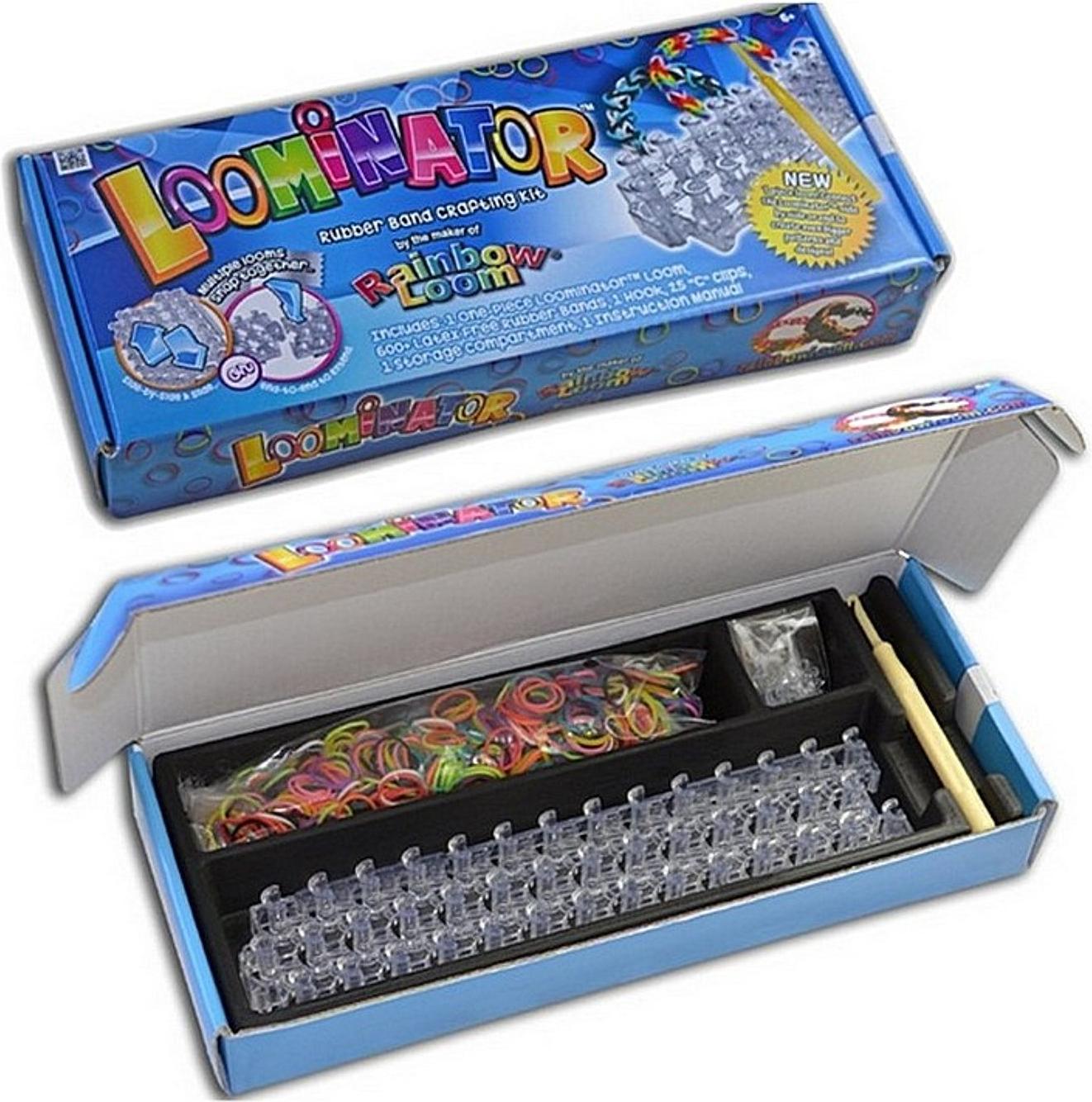 

Набор для творчества Rainbow Loom Набор для плетения браслетов Луминатор [R0031], Набор для плетения браслетов Луминатор