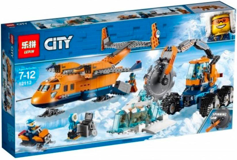 

Конструктор Lepin Арктическая экспедиция. Грузовой самолет [02112], Арктическая экспедиция. Грузовой самолет