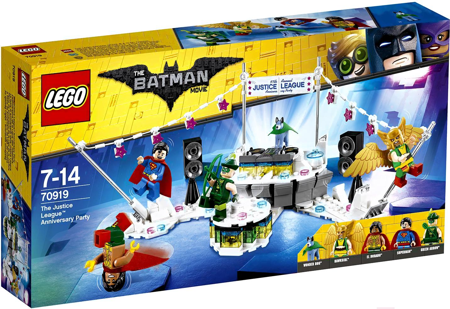 

Конструктор Lego Batman Movie Вечеринка Лиги Справедливости 70919, Batman Movie Вечеринка Лиги Справедливости