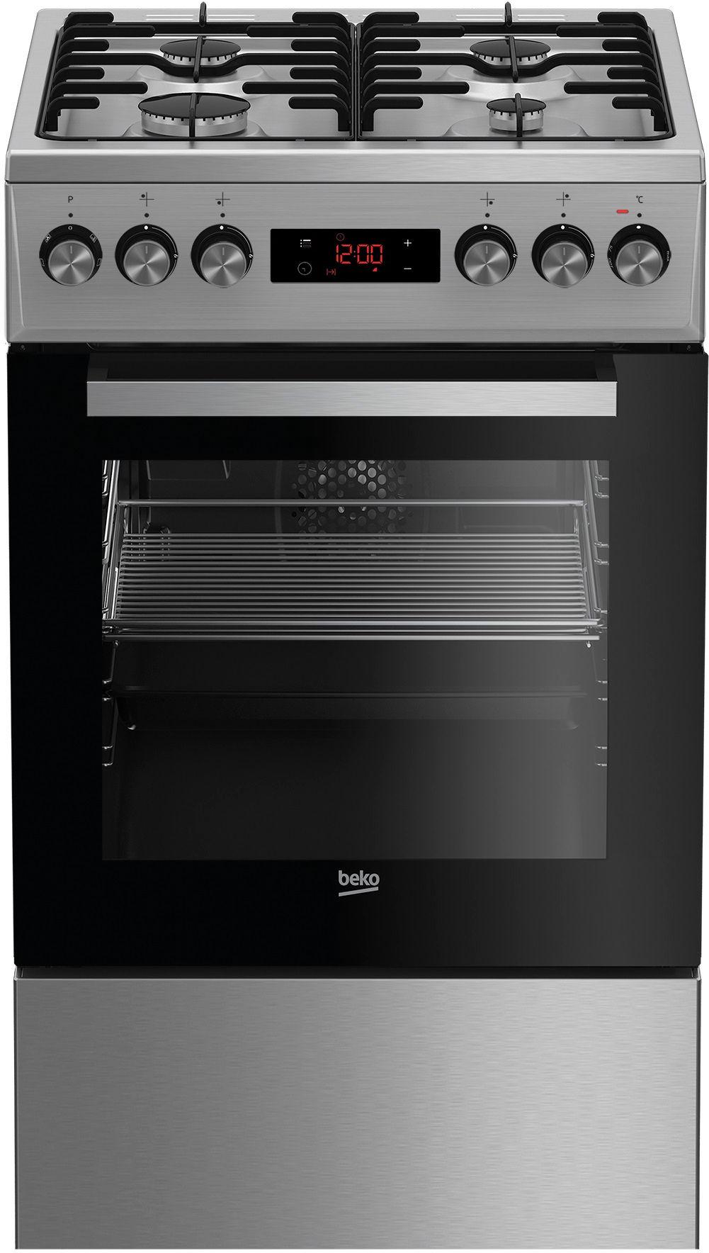 

Кухонная плита BEKO FSE52320DXD [7786986793], Плита газоэлектрическая BEKO FSE52320DXD