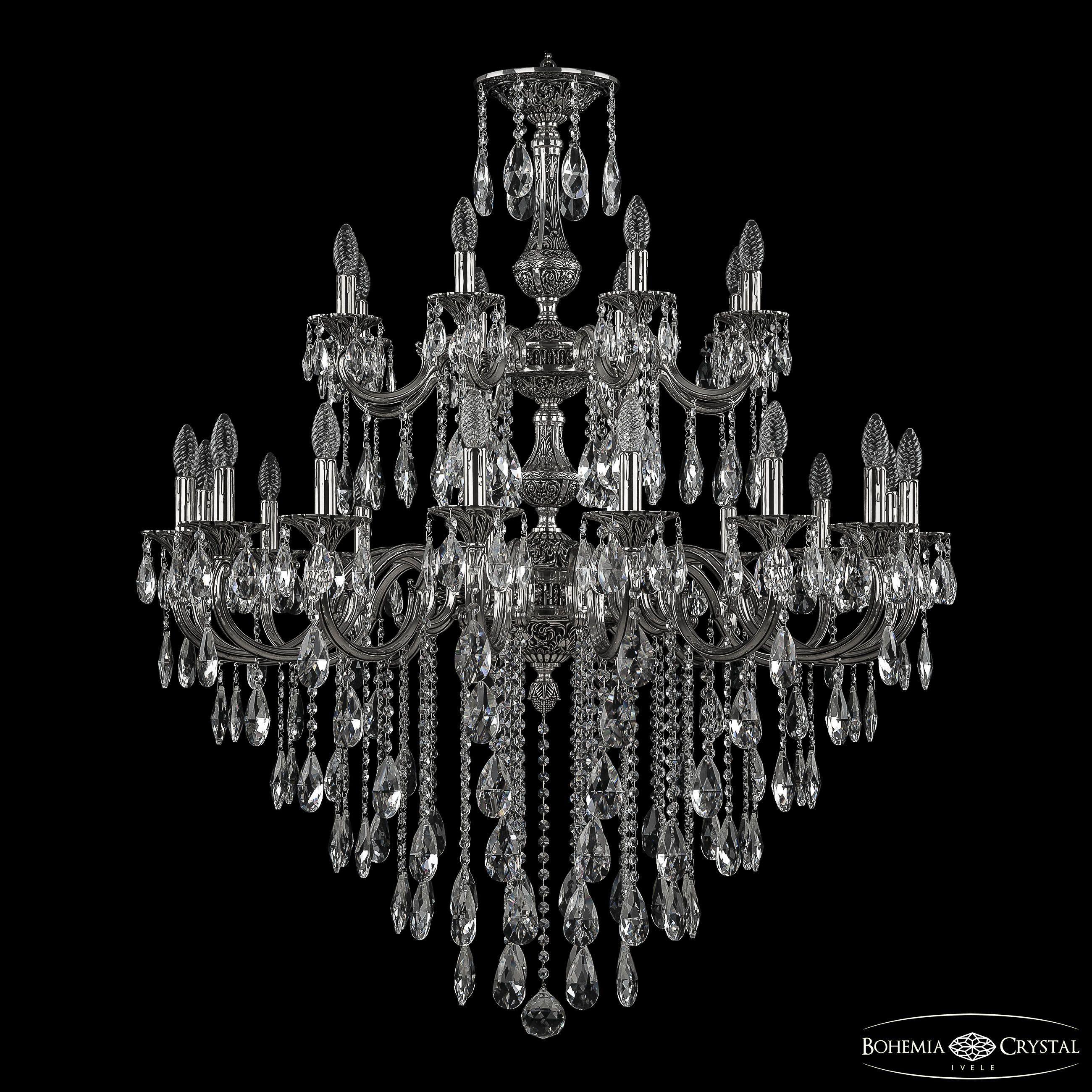 

Подвесная люстра Bohemia Ivele Crystal 72101/16+8/360/2d B NB