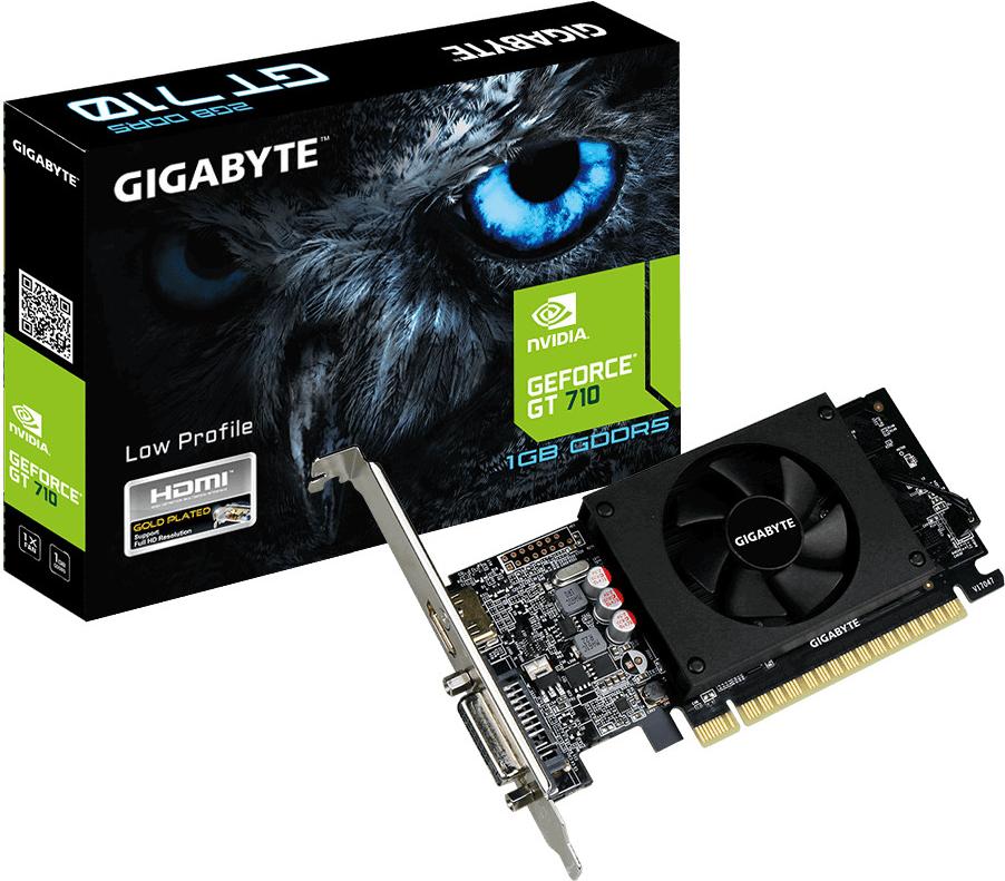 

Видеокарта Gigabyte GT710 1GB GDDR5 [GV-N710D5-1GL], GT710 1GB GDDR5