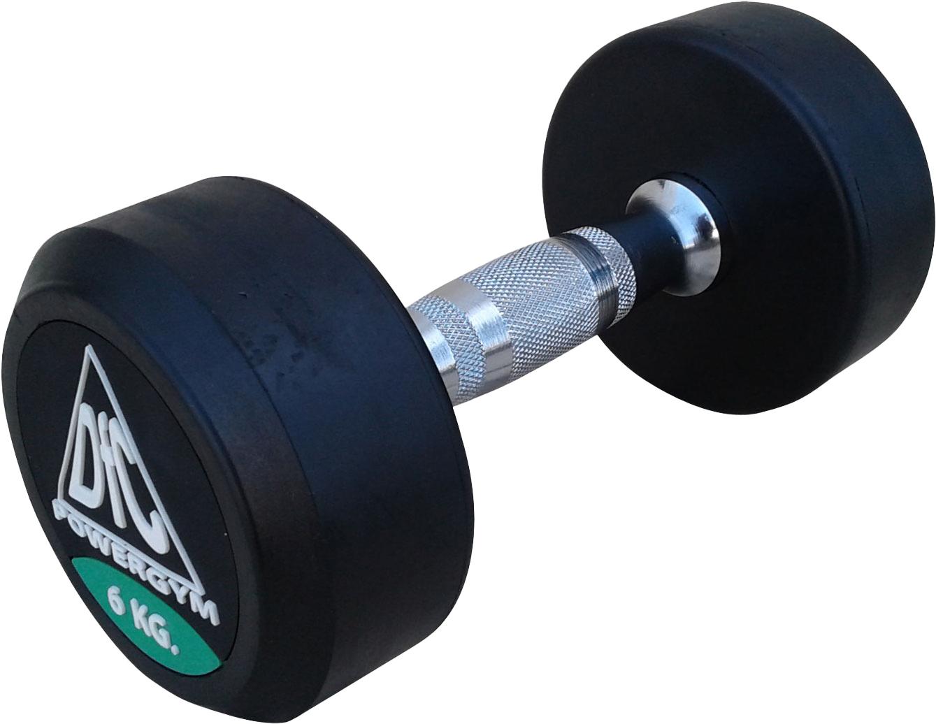 

Гантель цельная DFC POWERGYM DB002-6 6 кг, 6кг POWERGYM DB002-6 пара