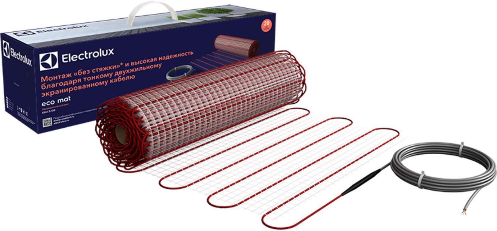 

Теплый пол Electrolux EEM 2-150-0.5, Нагревательный мат Electrolux Eco Mat EEM 2-150-0.5