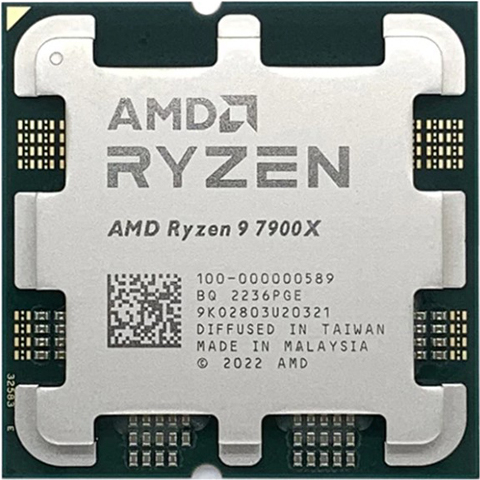 

Процессор AMD RYZEN 9 7900X OEM (100-000000589)
