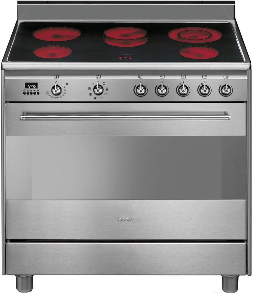 

Кухонная плита Smeg SCD91CMX9, SCD91CMX9
