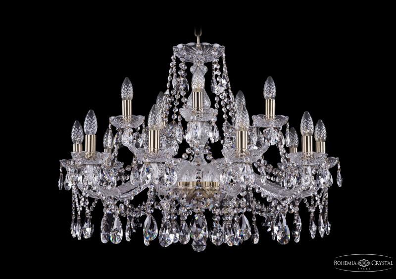 

Подвесная люстра Bohemia Ivele Crystal 1413/10+5/300/Pa