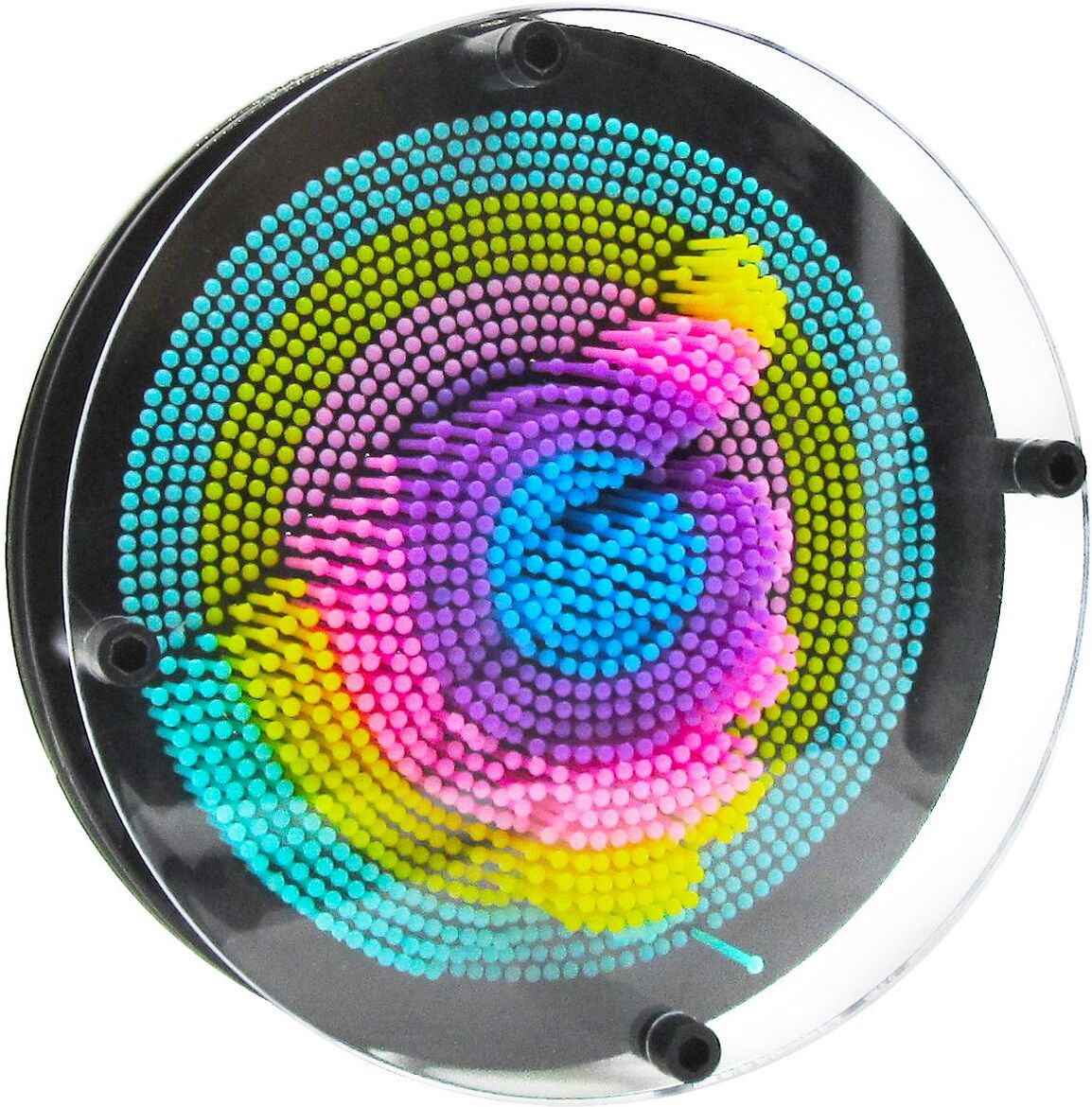 

Игрушка антистресс PinArt Экспресс-скульптор Мишень радужный 17см (207-81M)