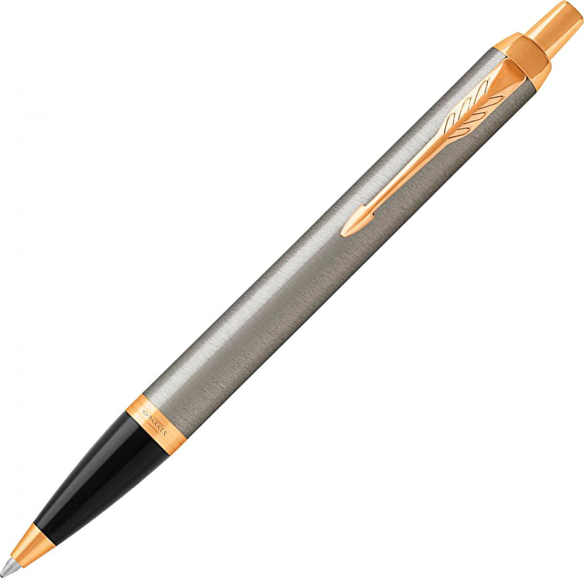 

Ручка шариковая Parker IM Metal Core Brushed Metal GT [1931670], Ручка шариковая Parker IM Metal Core Brushed Metal GT 1931670