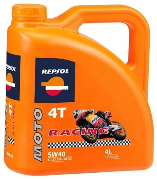 

Моторное масло Repsol Moto Racing 4T 5W40 4л [RP160L54], Moto Racing 4T 5W40 4л