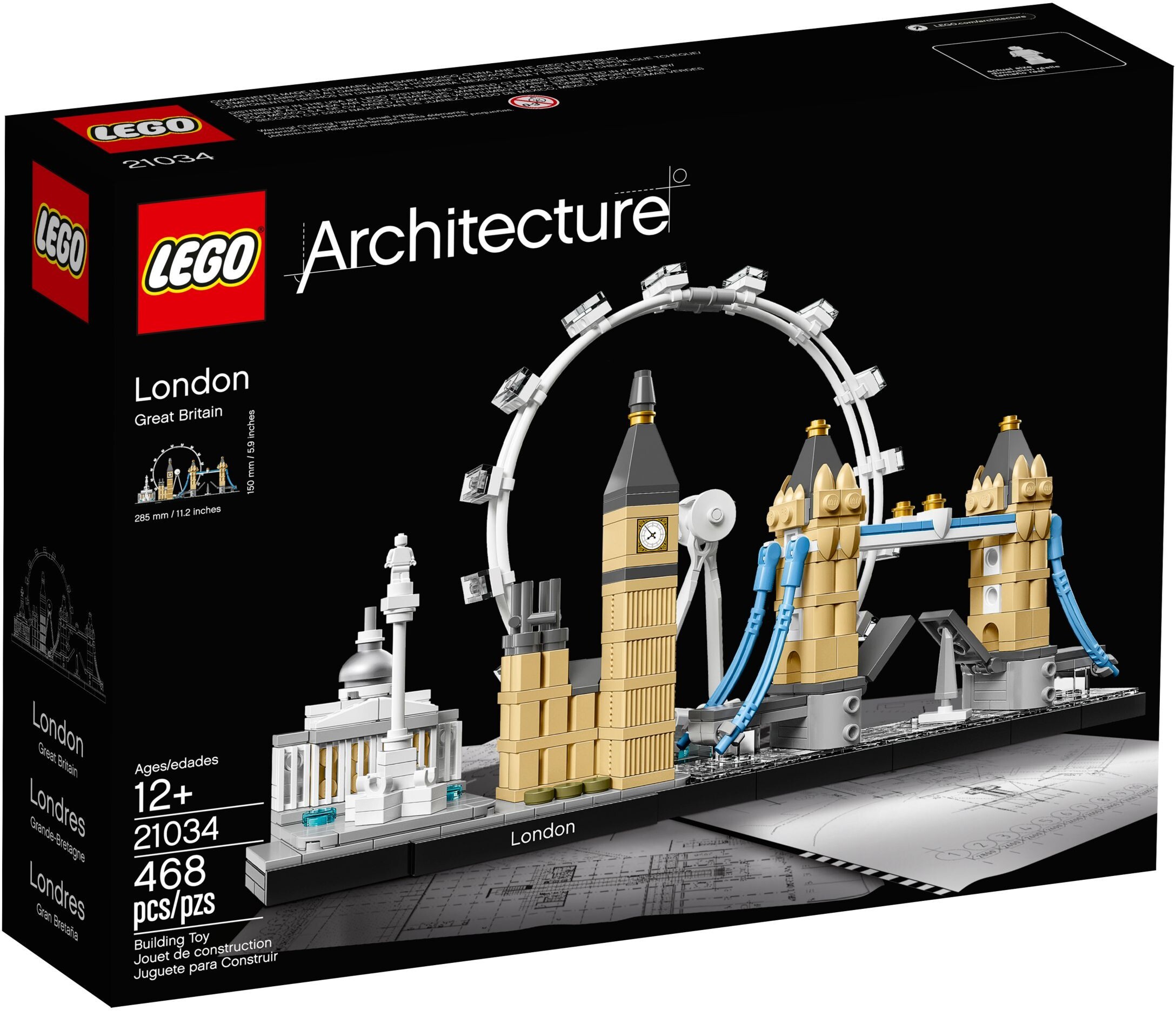 

Конструктор Lego Architecture Лондон (21034)