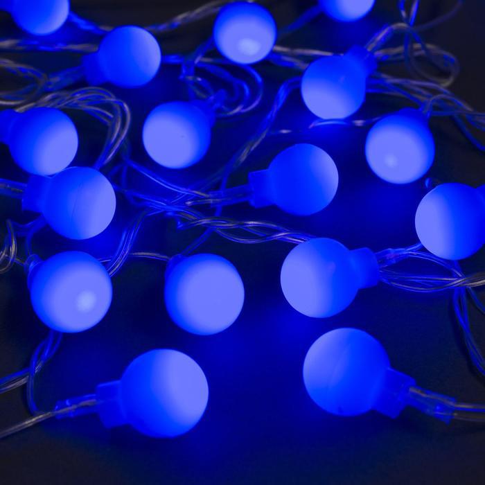 

Новогодняя гирлянда Luazon Нить 30 LED 5м синий [3590701], Нить 30 LED 5м