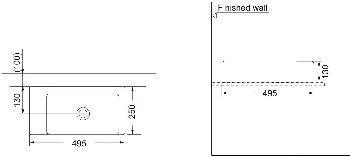 

Умывальник Porta A010, A010