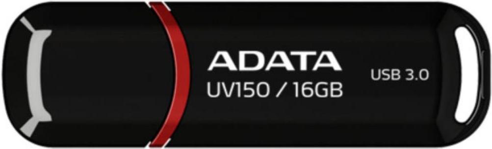 

USB Flash A-Data DashDrive UV150 Black 16GB (AUV150-16G-RBK), DashDrive UV150 16GB