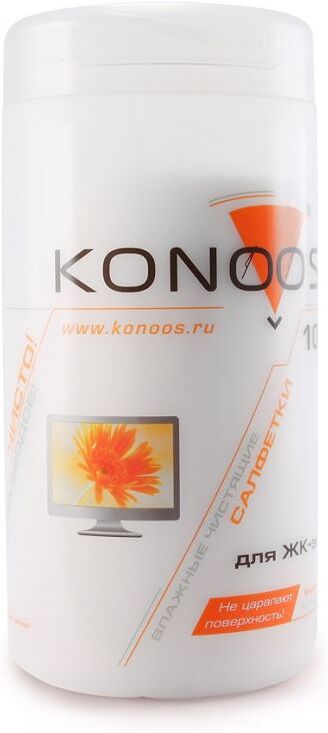 

Средство для ухода за электроникой Konoos KBF-100 Салфетки ЖК-экранов