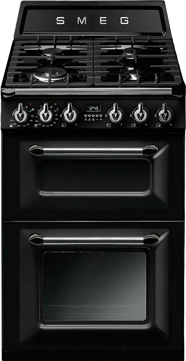 

Плита газовая Smeg TR62BL, Кухонная плита Smeg TR62BL Black
