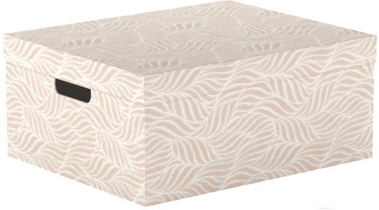 

Коробка с крышкой Handy Home Листья 28х37х18