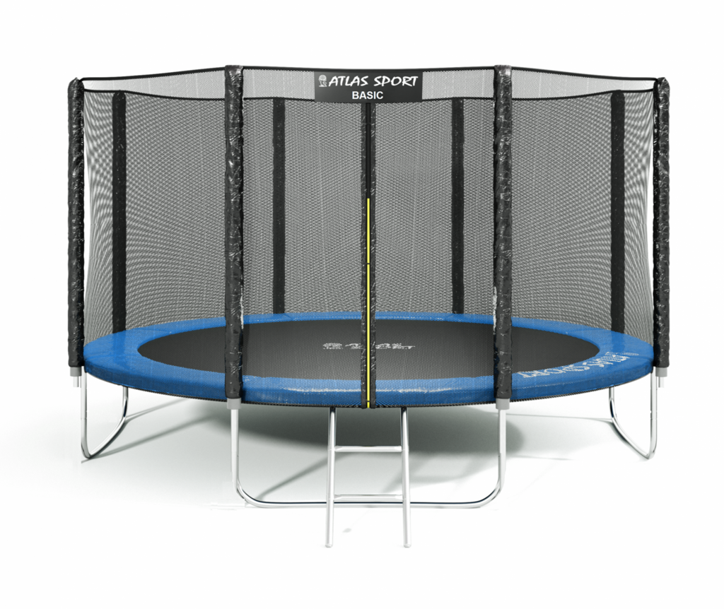 

Батут Atlas Sport 14ft-435 см Basic BLUE, Батут Atlas Sport 435 см 14ft Basic BLUE